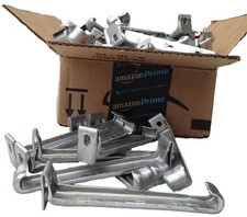 5 Inch Hidden Gutter Hangers for K-Style Aluminum Gutters – Heavy Duty Gutter...