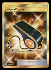 Judge Whistle (Secret) Secret Rare Holo SM - Team Up 194/181 LP Pokémon TCG on eBay