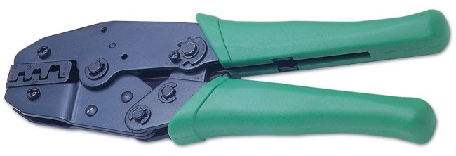 LASER 1913 Crimping Pliers Non-Insulated Terminals Toothed Jaws Steel Hand Tool