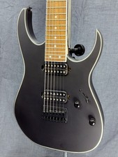 Electric Guitar Ibanez RG7421EX-BKF Flat RG Series 7 Black String Model