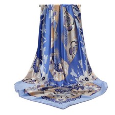 100 Mulberry Silk Scarf 43 Inch Large Square Wrap Hair Night Sleeping Head