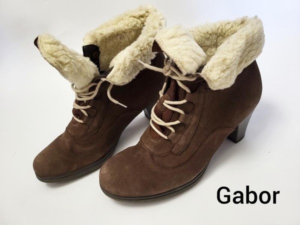 Women Gabor Ankle Boots Brown