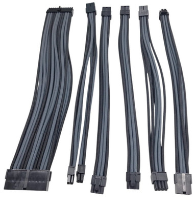 Ezdiy FAB 16 AWG Verlängerungskabel-Set mit Nylonummantelung für Netzteile
