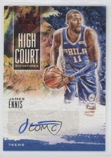 2019 Panini Court Kings High Signatures Ruby 38/99 James Ennis #HC-JEN Auto 0l2