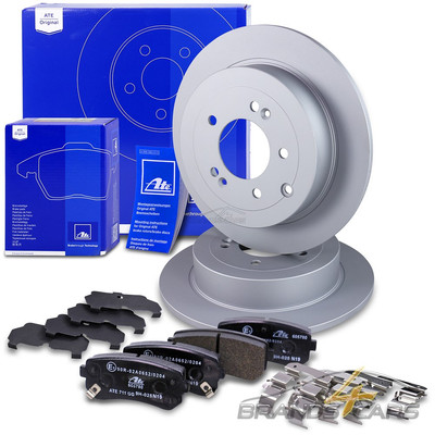 ATE BREMSSCHEIBEN Ø302 +BELÄGE HINTEN FÜR HYUNDAI TUCSON TL KIA SPORTAGE 4 QL