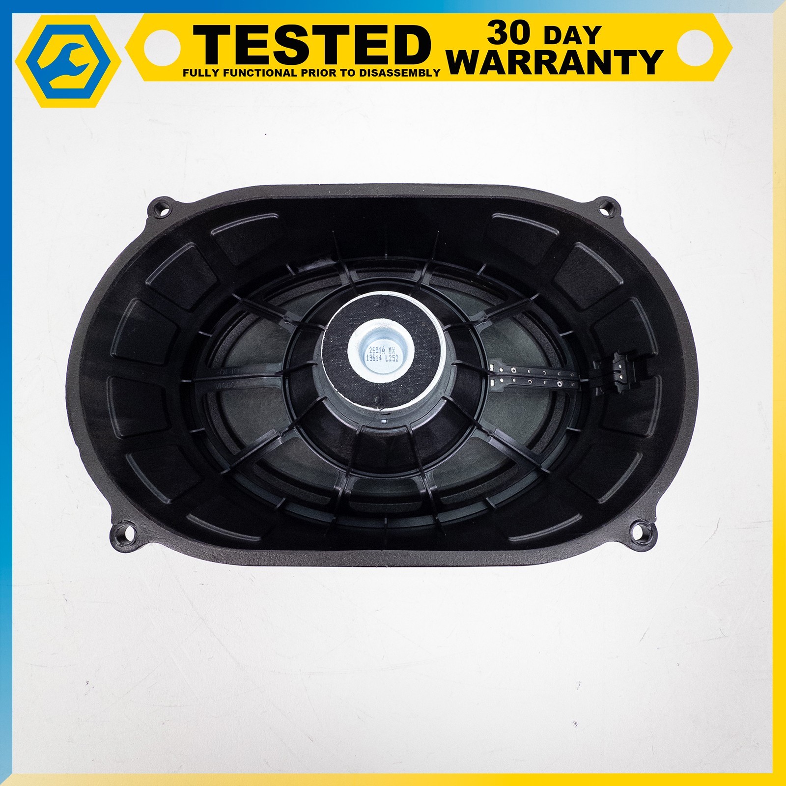 14-24 MASERATI GHIBLI REAR AUDIO SOUND SPEAKER SUBWOOFER ASSEMBLY OEM