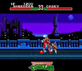 Rare Nintendo NES PAL-B TEENAGE MUTANT HERO TURTLES - TOURNAMENT FIGHTERS dt CIB