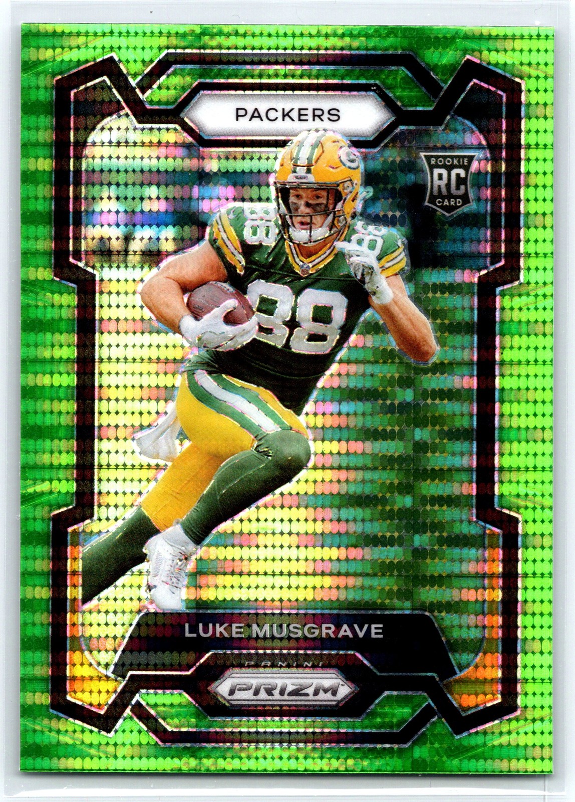 2023 Panini Prizm #337 Luke Musgrave Hyper #/175