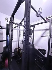 BULLDOG GEAR HOME SERIES Gym freestanding FOLDING POWER RACK & PULLUP BAR