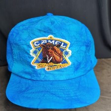 90s Joe's Camel Smooth Character Headgear Cap Hat Snap Back PROMO Hat