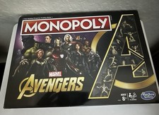 Monopoly Marvel Avengers Edition Board Game for Ages 8 and Up Complete NEW