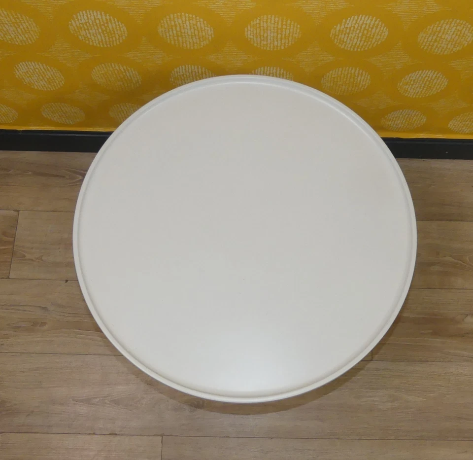60er 70er Tulip table Klubtisch Couchtisch 64/50cm Beistelltisch Tulpenfuß weiß - Bild 3 von 4