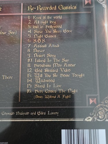 SELTEN Graham Bonnet Band Das Buch ITALIEN IMPORT CD handsigniert BETH Jimmy GRAHAM - Bild 6 von 10