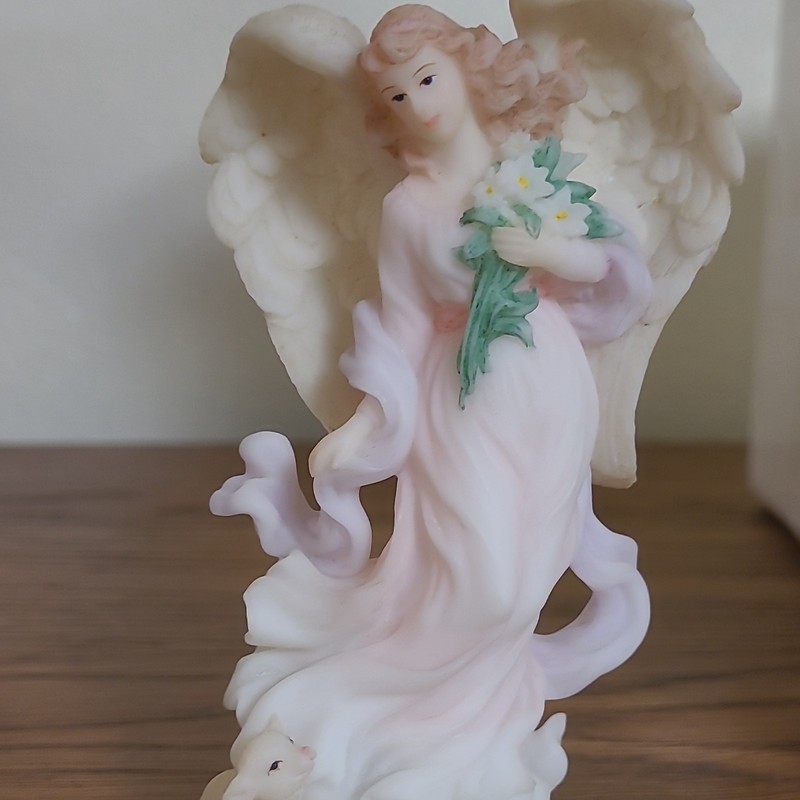 1999 Seraphim Classics Faith The Easter Angel Roman Inc 81660 Vintage Figurine