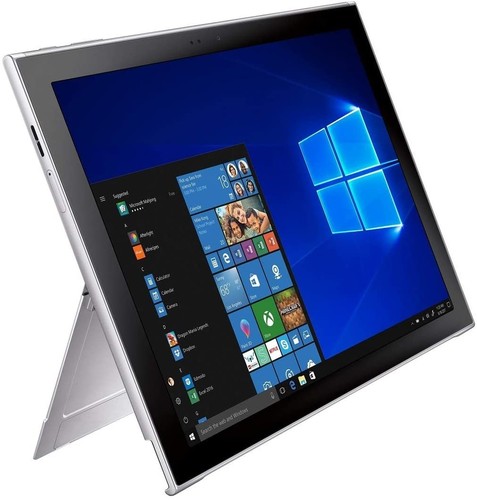 Samsung Galaxy Book 2, 128GB, Verizon 4G + WIFI, No S-Pen or Keyboard - Silver - Picture 1 of 3