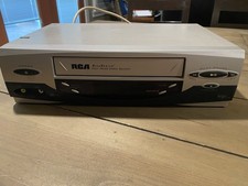 RCA AccuSearch 4 Head VCR VHS Player VR556 Tested Does Not Rewind No Remote