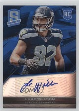 2013 Panini Spectra Rookie Auto Blue 76/99 Luke Willson #164 Auto 0o9