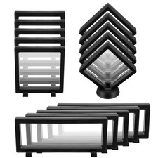 15 PCS 3D Floating Display Case Challenge Coin Display Stand Holder Floating ...