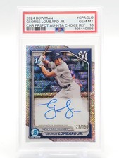 GEORGE LOMBARD Bowman Chrome 2024 /150 Auto