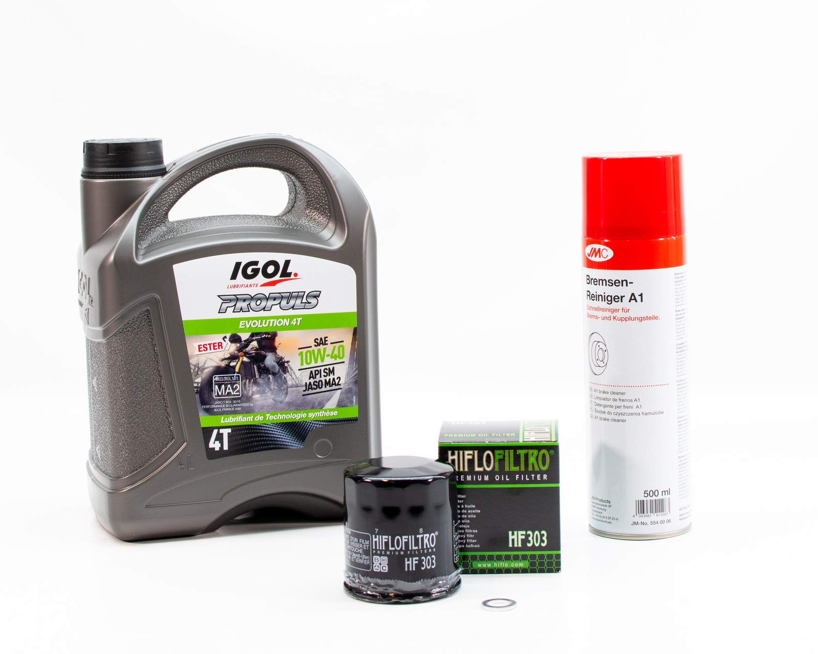 Kit vidange standard HONDA CB 600 Hornet pour remplacer l'huile moteur IGOL