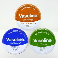 3x Combo Pack- Vaseline Lip Therapy Lip Balm,...