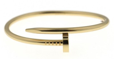 Cartier Juste Un Clou 18k Yellow Gold Bracelet Size 17 Box 2024 COA $9.4K
