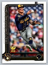 2025 Topps #165 Joey Ortiz - Milwaukee Brewers
