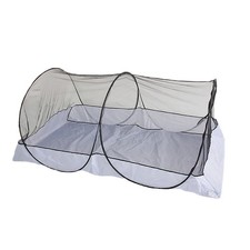 Portable Mosquito Net Foldable Pop-Up Travel Mosquito Net for Bed Free Instal...