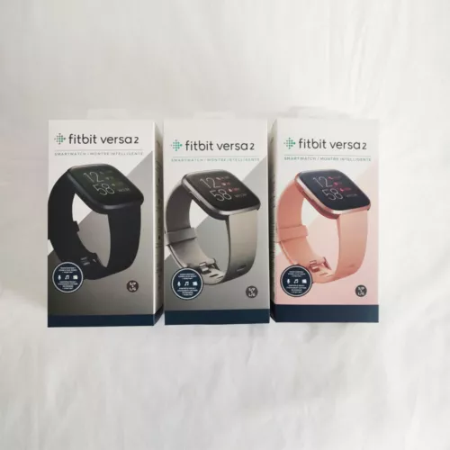NEW Fitbit Versa 2 Health & Fitness Smartwatch Authentic Activity Tracker - Picture 1 of 14