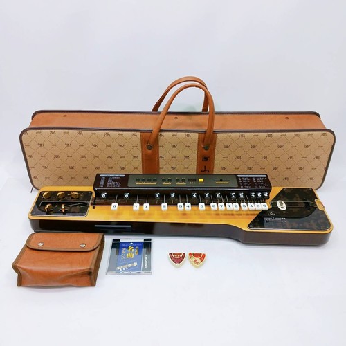 SUZUKI Electric Taishogoto YAMABIKO 山びこ Harp Koto With Soft Case Japan /AJ097