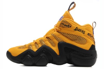 adidas KOBE バスケットボールシューズ イエロー adidas The Kobe Wear-Resistant Non-Slip Retro Basketball