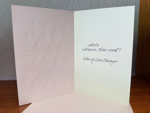 American Greetings Card "Happy Birthday To A Dad...Who's Warmer Than Most! - Picture 2 of 3