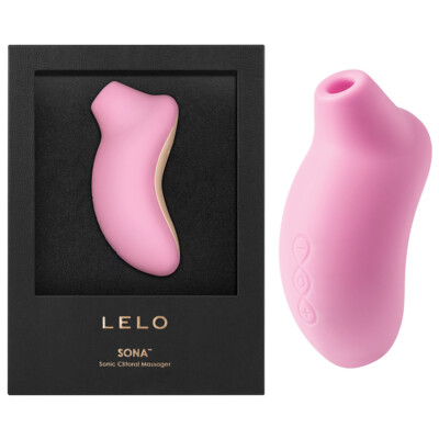New in Box - LELO Sona Sonic Clitoral Massager Stimulator - Womens Vibrator  Pink