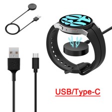 For Samsung Galaxy Watch 6/6 Classic/Watch 5/5 Pro/Watch 4 Charger USB-A/Type-C