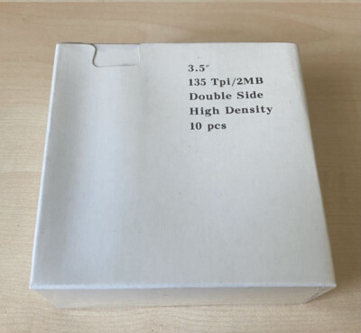 Floppy Disk Micro Floppy Disketten 10 Stück 3.5'' 135 Tpi 2MB DSHD