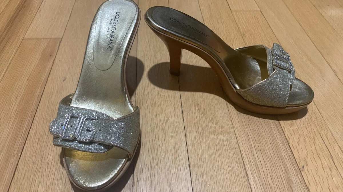 Dolce&Gabbana Silver Shoes for Women for sale | eBay