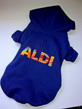 ALDI Gear Pet Dog Cat Hooded Sweatshirt S
