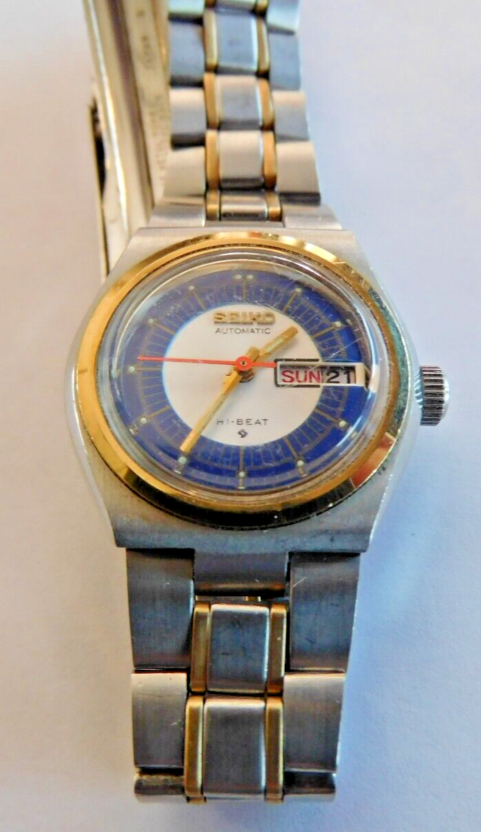 SEIKO 2706A WATCH #2706-0199 AUTO D.D. MISSING OSCILLATOR WEIGHT
