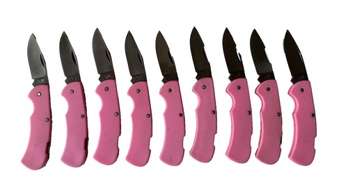 New: (11) Lot. Swamp Lizard. Folding Knife. Frost Cutlery. # 15