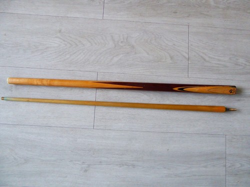 Vintage Tecno Classic 2 Piece Snooker Cue in Jimmy White BCE Case with Chalk - Picture 5 of 8