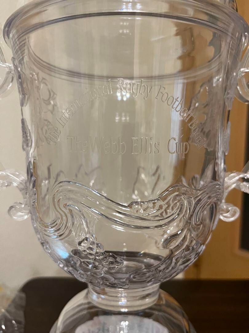 Rugby World Cup RWC 2023 Webb Ellis Cup Trophy Beer Mug Asahi