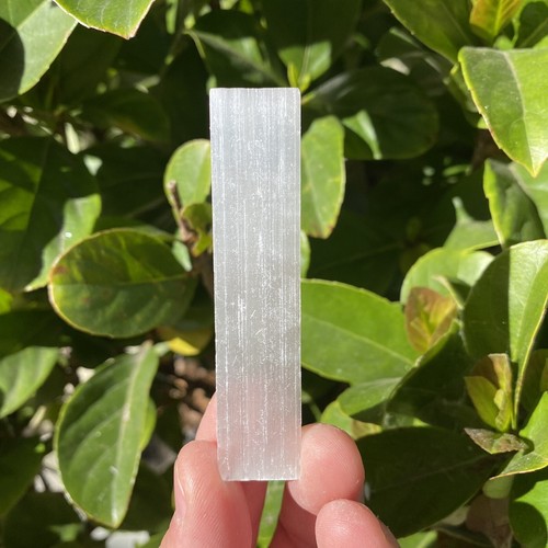 White Selenite Crystal Slices - Crystal Grids - Natural Raw Wands - 100 Gram Lot - Picture 6 of 8
