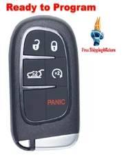 Remote Car Key Fob For 2015 2016 2017 2018 2019 2020 2021 2022 Jeep Cherokee