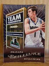 2012-13 Alexey Shved Team Tomorrow Rookie Rc Panini Brilliance 