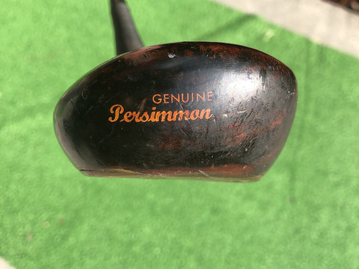 Genuine PERSIMMON Driver 1 1/2 Wood Vintage | eBay