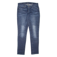 LEVI'S Modern Rise Womens Jeans Blue Slim Skinny Stone Wash W29 L32