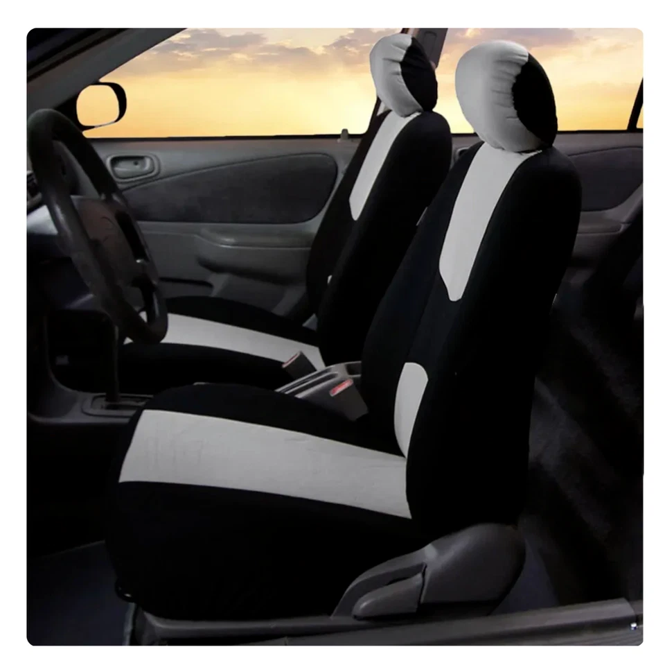 For All Isuzu Car Seat Cover Set Full Coverage Resistant Construction - Image 4 of 4