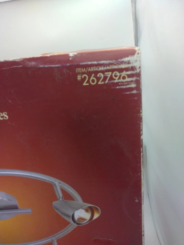 Accesorio de iluminación Portfolio 4 Light Track Accent #262796 NUEVO CAJA DAÑADA GDD1 Foto 3 de 4