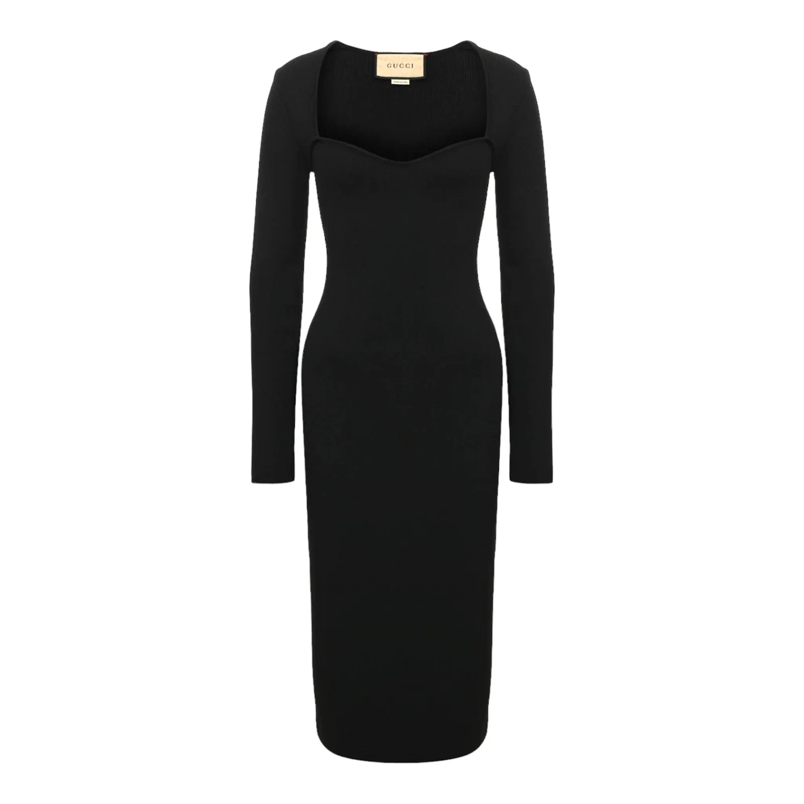 Robe moulante en viscose stretch Gucci