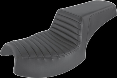 Saddlemen I20-06-171 Step Up Seat Tuck and Roll Black for 2020 Indian Challenger